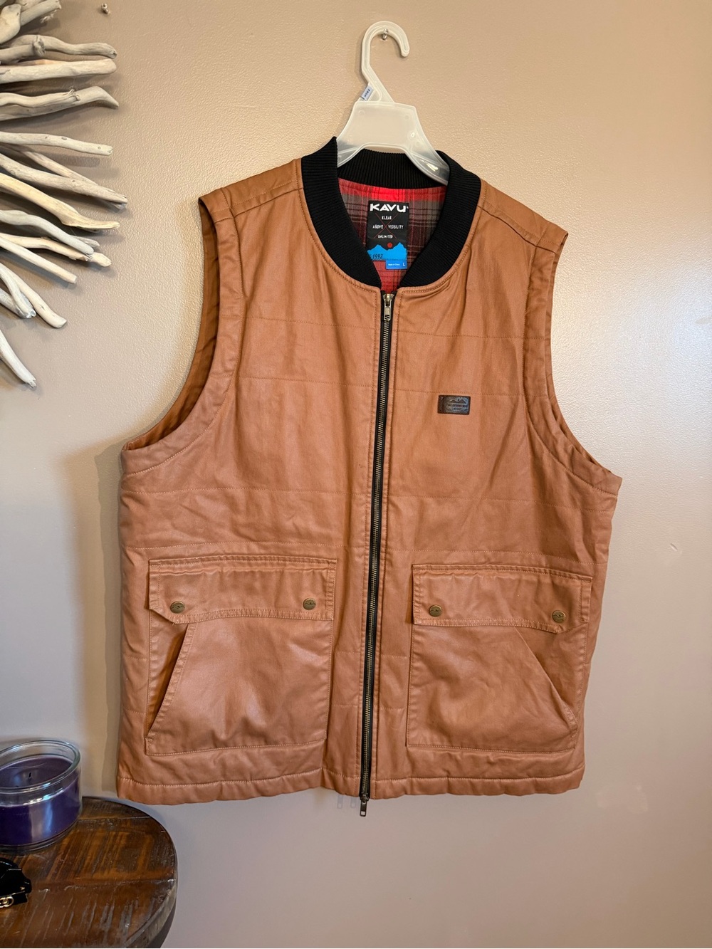 Kavu Full Zip Vest men’s